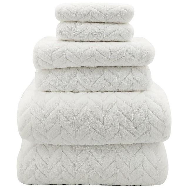 YTYC Towels,39x78 Inch Oversized Bath Sheets Towels for Adults Plush Luxury Extra Large Bath Towels Sets for Bathroom Super Soft Highly Absorbent Microfiber Towels 80% Polyester (Pure White,6)