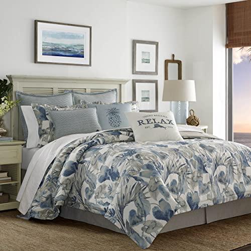 Tommy Bahama 221193 Raw Coast Bedding, King 4Pc, Blue