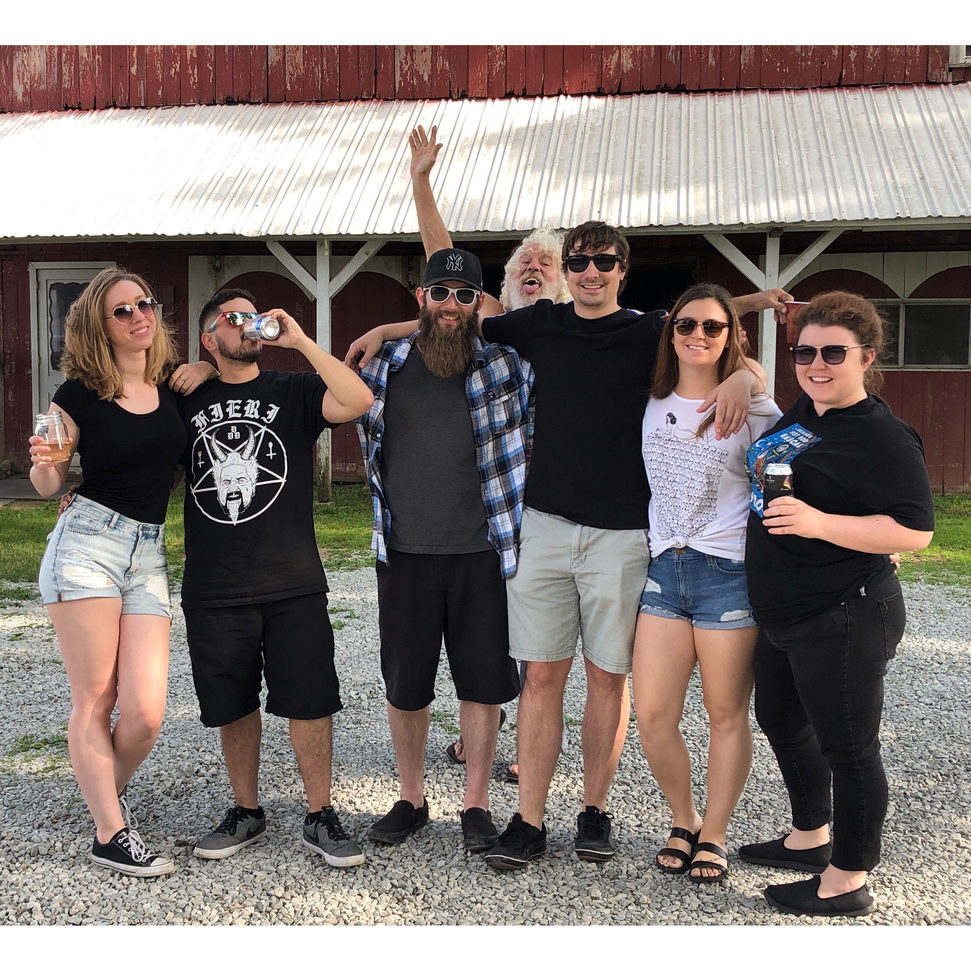 Indiana Barn Party 2019, featuring Santa