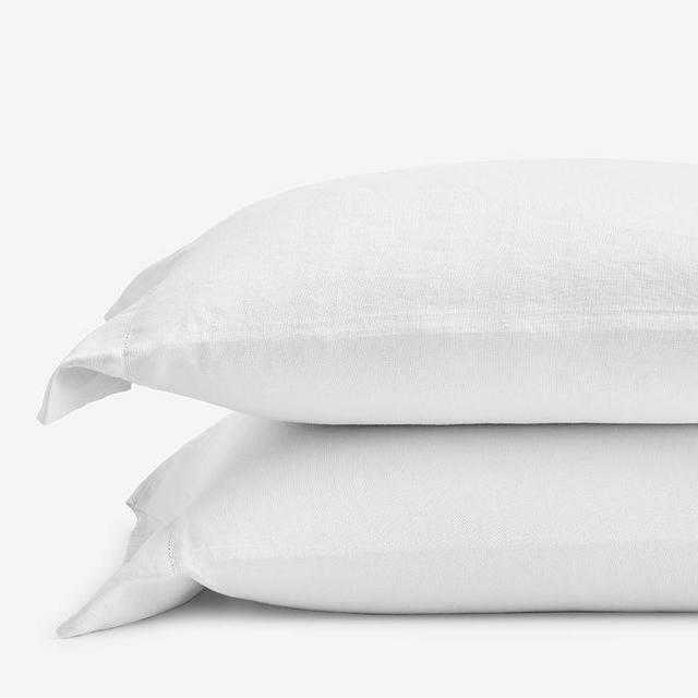 Relaxed Linen Pillowcases - King, Teal