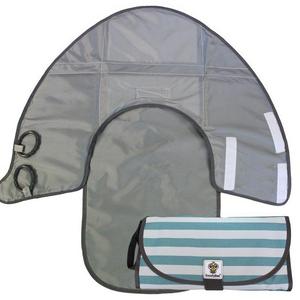 Blue Stripes - DELUXE 3in1 Clean Hands Changing Pad