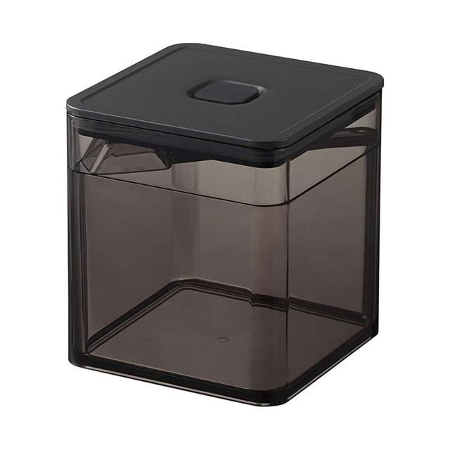 Yamazaki Home Tower Vacuum-Sealing Food Storage Container - Includes Spoon - Polypropylene - 500Ml