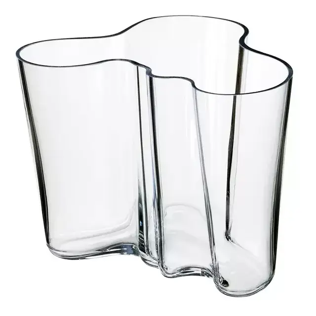 Iittala Aalto 6.25" Clear Vase