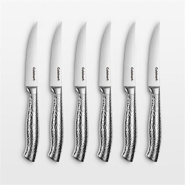Cuisinart ® Stainless Steel Hollow Handle Steak Knives, Set of 6