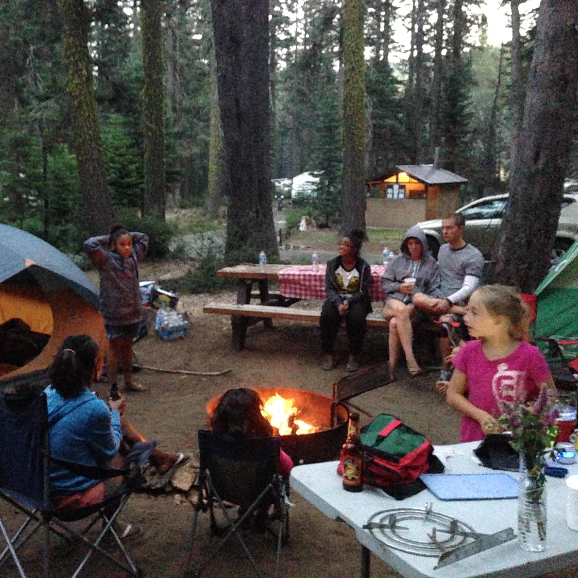 Our first camping trip with the Auclair's
2015