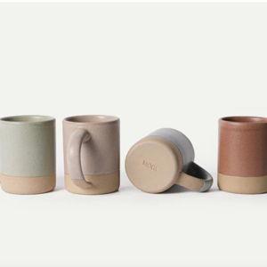 Harvest Latte Mugs Quartet - multicolor harvest