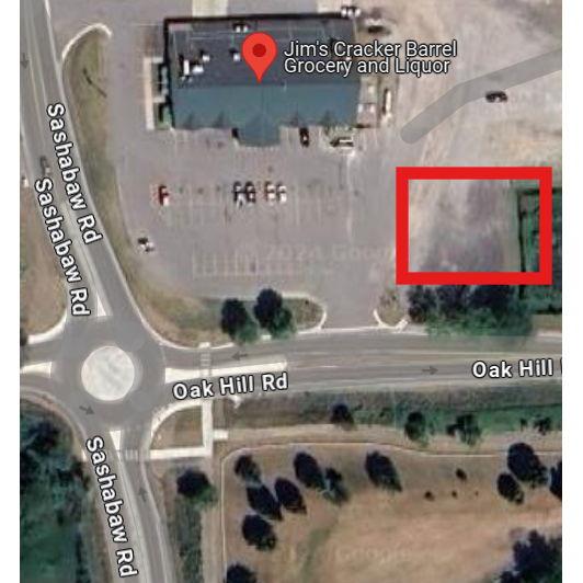 Parking Option, Jim's Cracker Barrel: 5500 Oak Hill Rd, Village of Clarkston, MI 48348