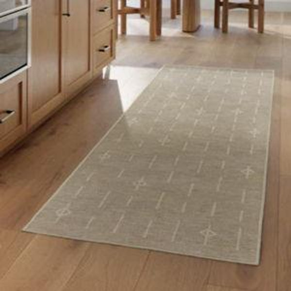 Alina Light Stone Runner | 2.5'X10' tufted texture