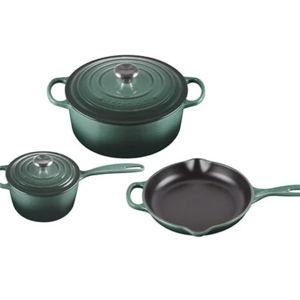 Le Creuset Signature Enameled Cast Iron 5-Piece Cookware
