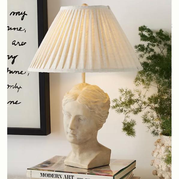 Bust Table Lamp