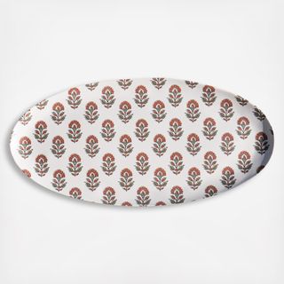 Kashmir Melamine Long Platter