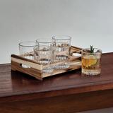 Glenwood 7-Piece Double Old Fashion Bar Caddy Set