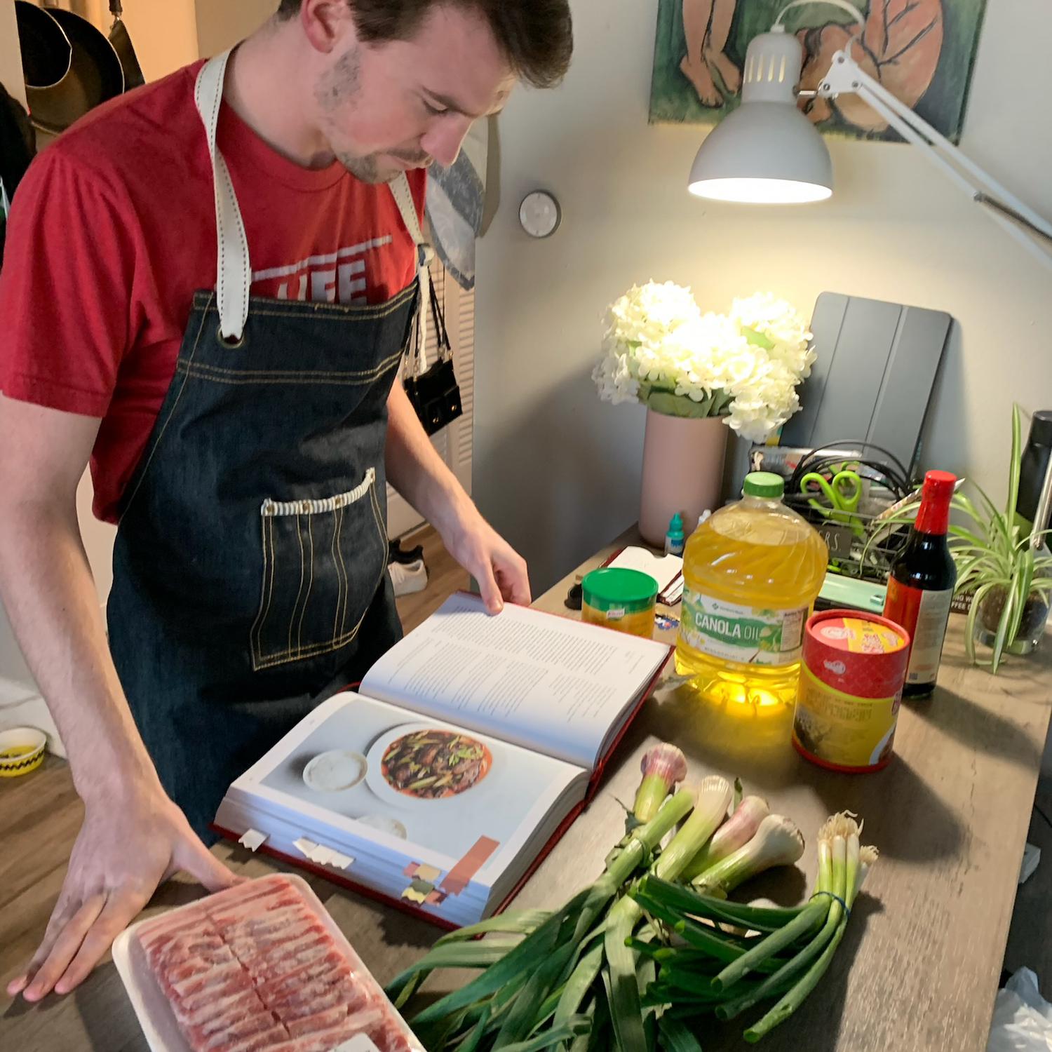 M making my hometown dish - doubled cooked pork