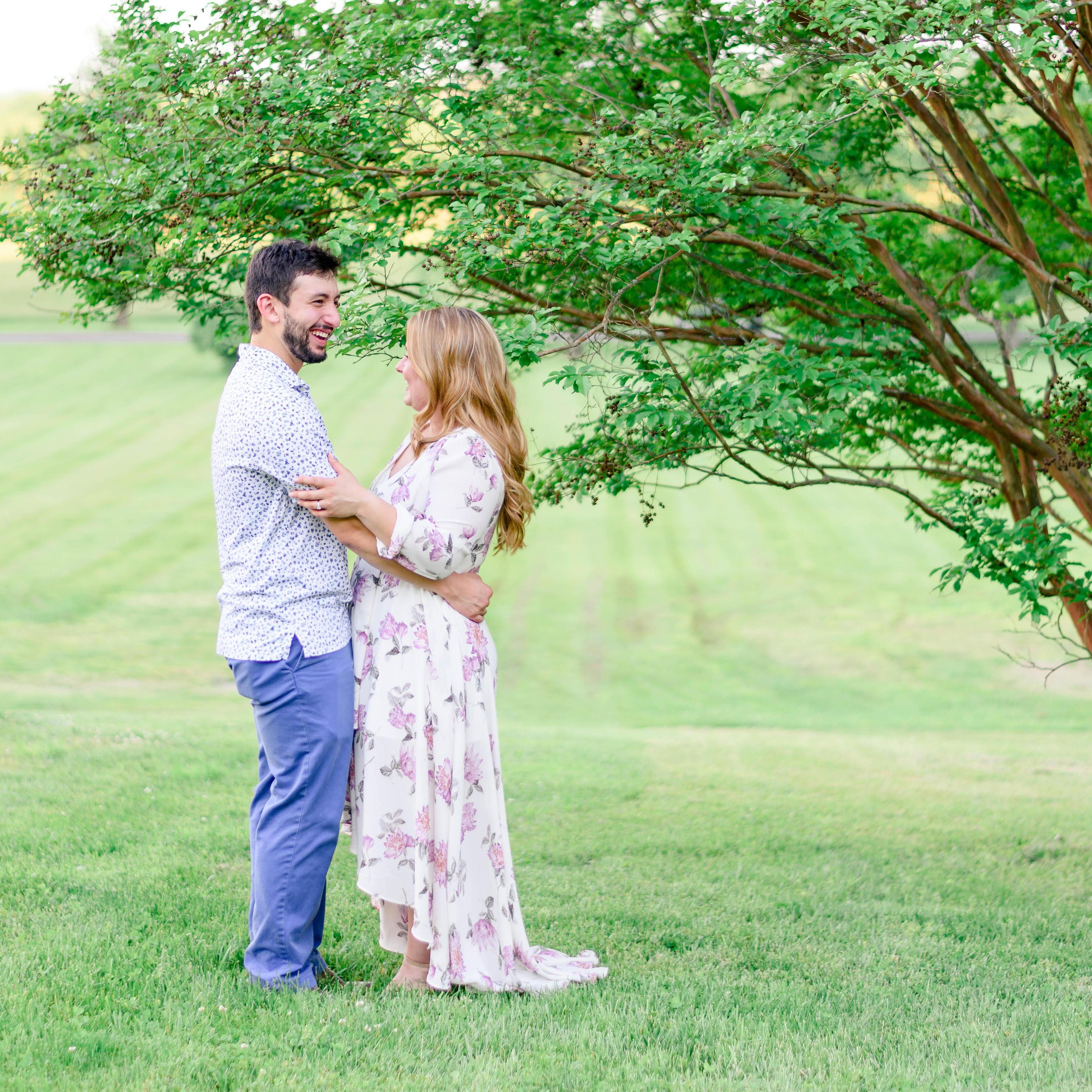 Laughed their way through the engagement shoot and it actually worked out!