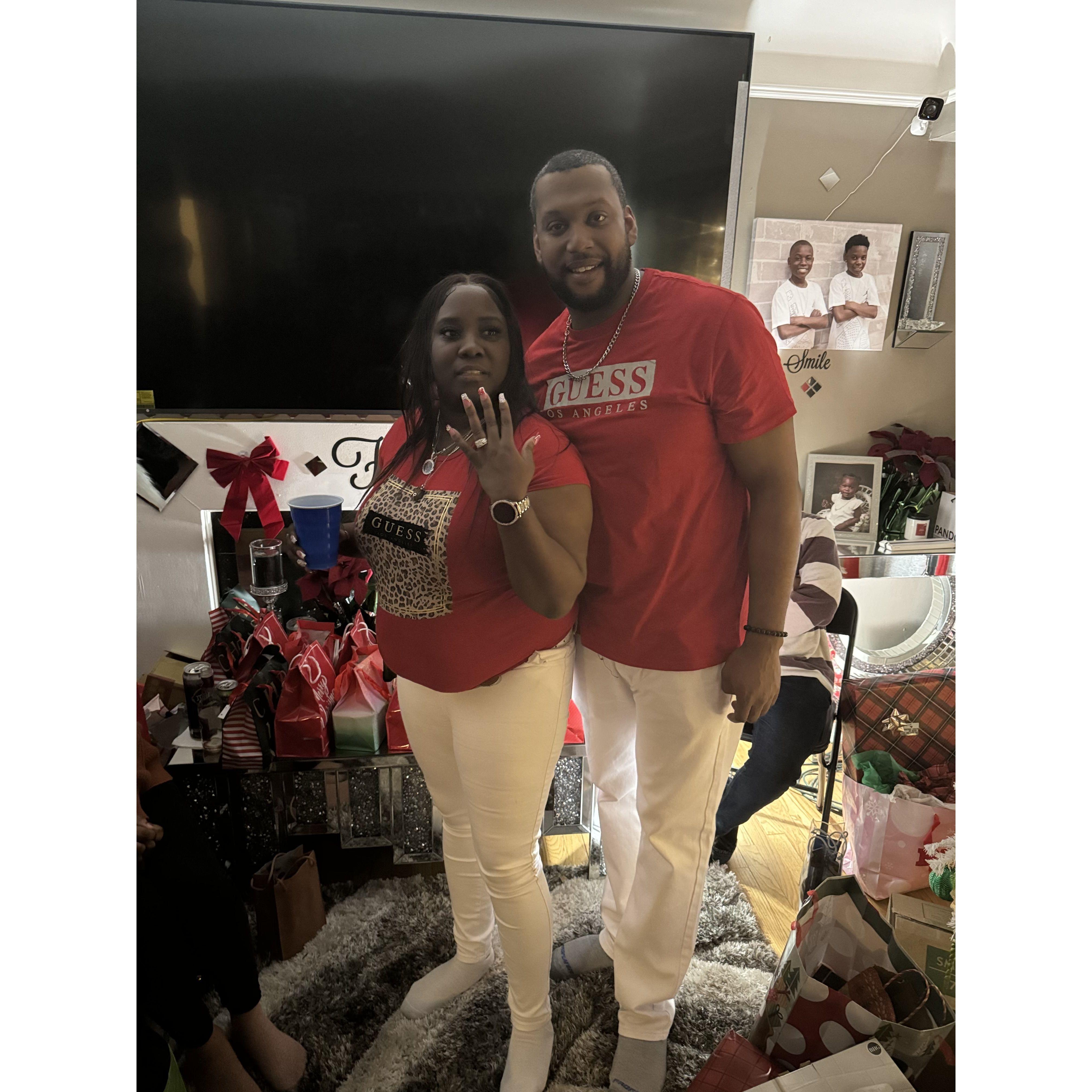 Christmas day 
The day he proposed 2024