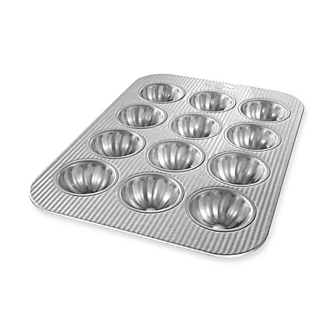 USA Pan 12-Cavity Mini Fluted Cupcake Pan