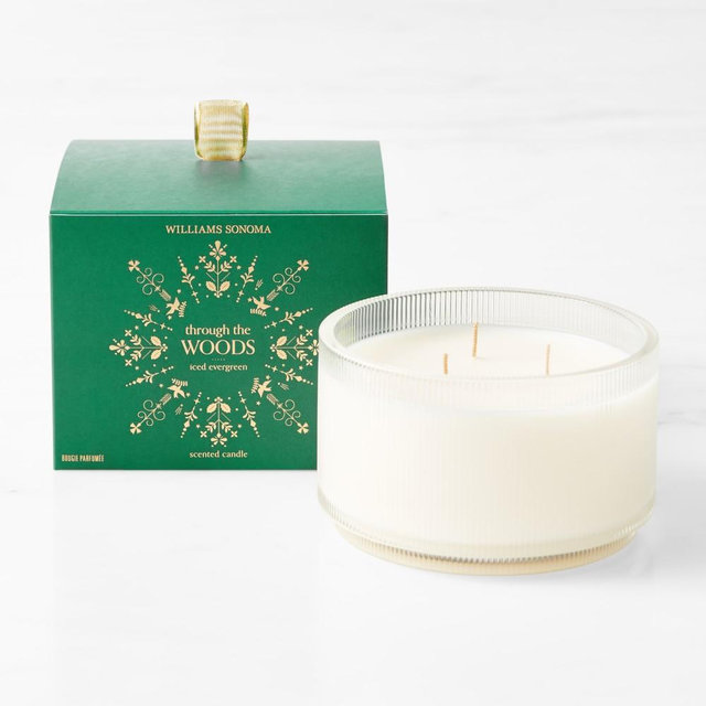 Through The Woods Iced Evergreen Triple Wick Candle
