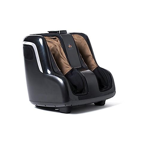 Human Touch® Reflex SOOTHE Foot & Calf Massager in Black/Brown