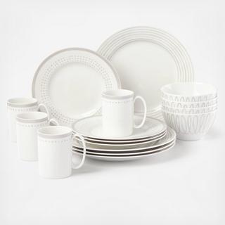 Charlotte Street 16-Piece Dinnerware Set, Service for 4