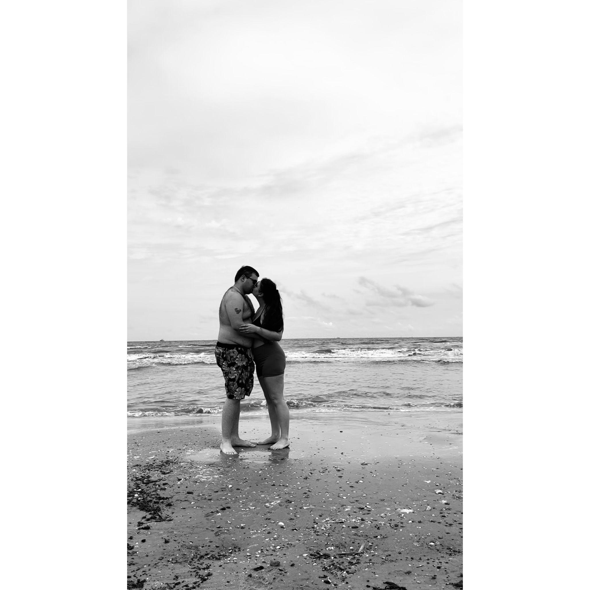 Beach trip right before the proposal