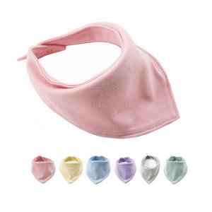 MIAKTA Baby Unisex Organic Cotton Bandana Drool Bibs,6 Pack