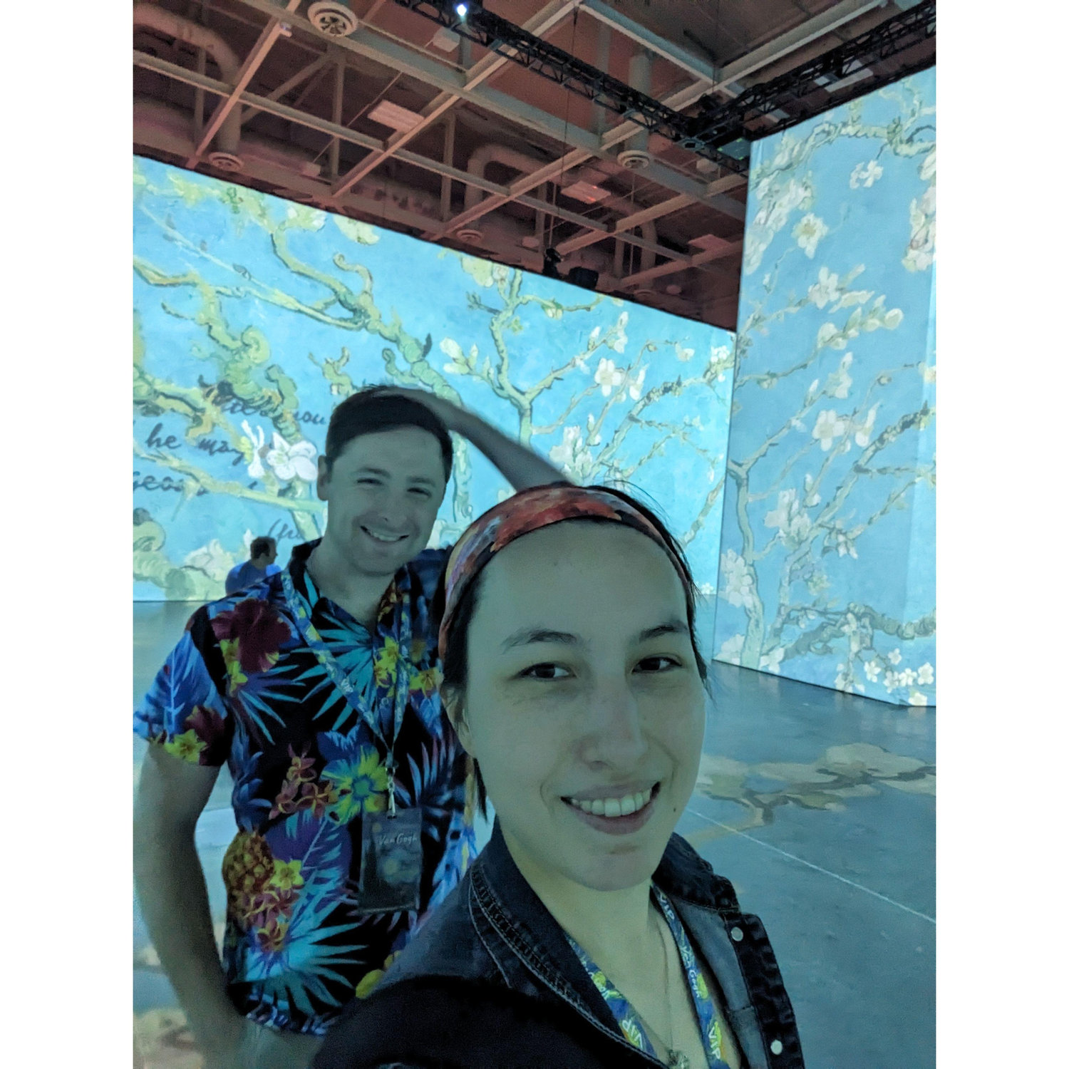 Getting the Chance to see the Beyond Van Gogh exhibit was a dream come true for us in July 2023.