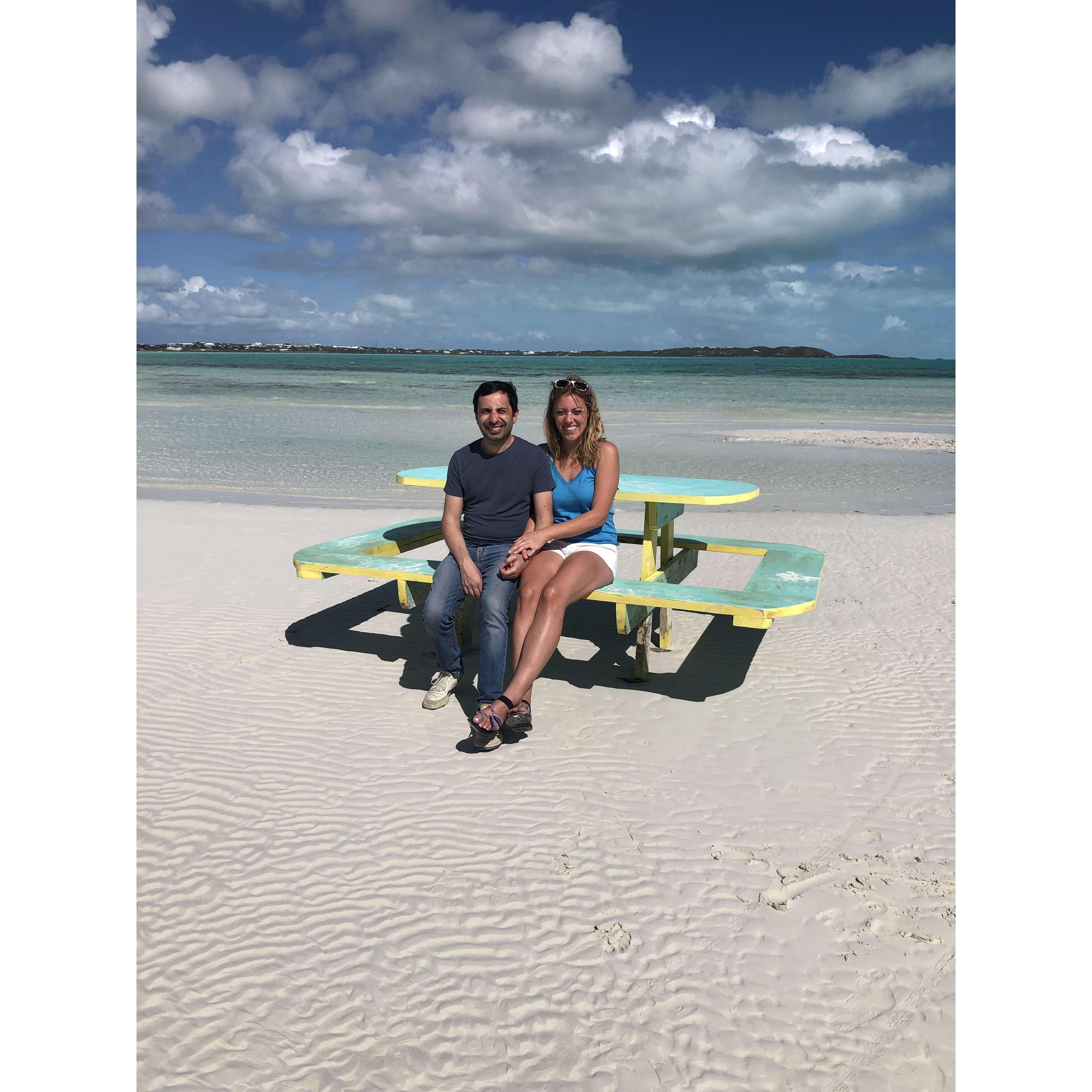 The beaches in Turks & Caicos