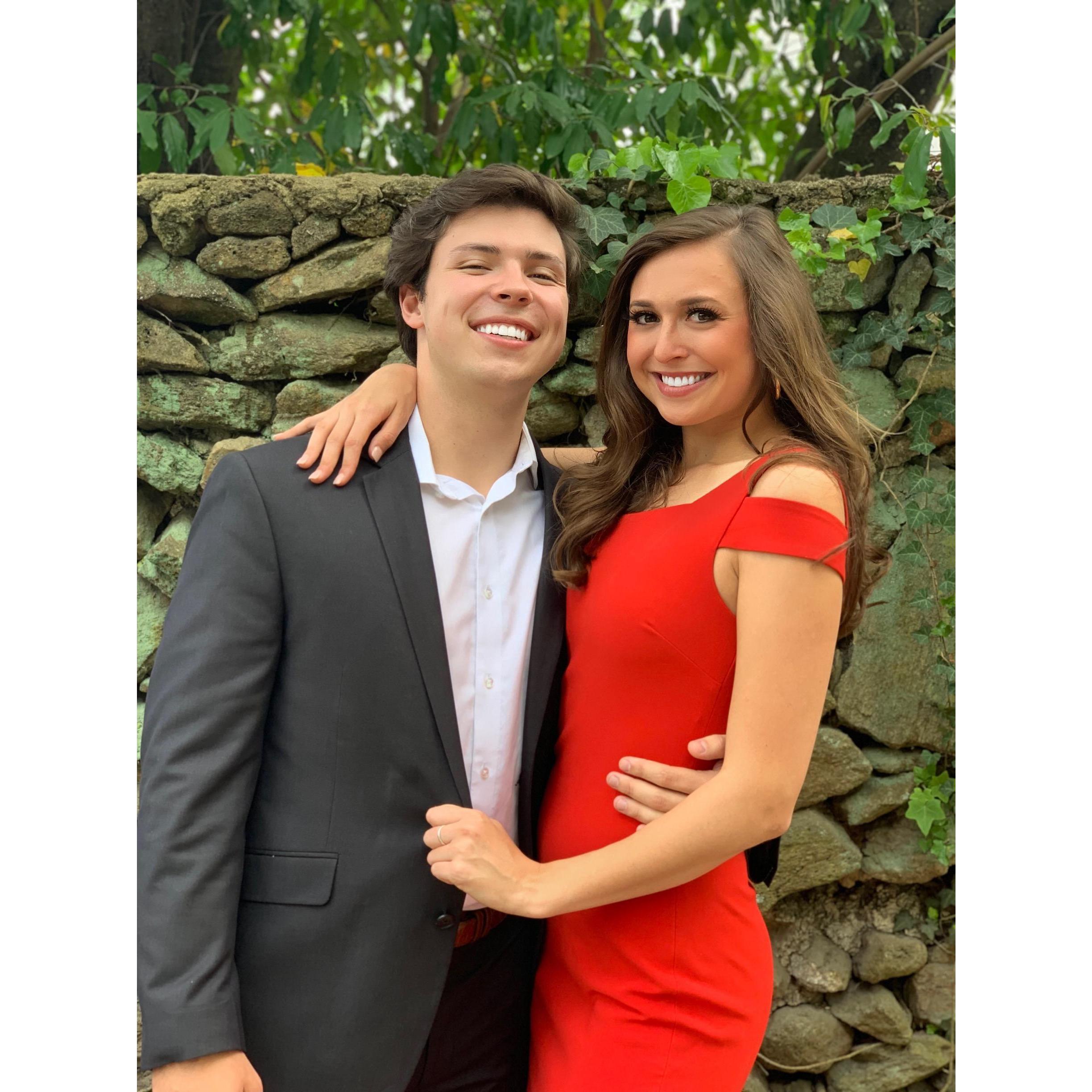 Madison's sorority formal - sophomore year. 2019