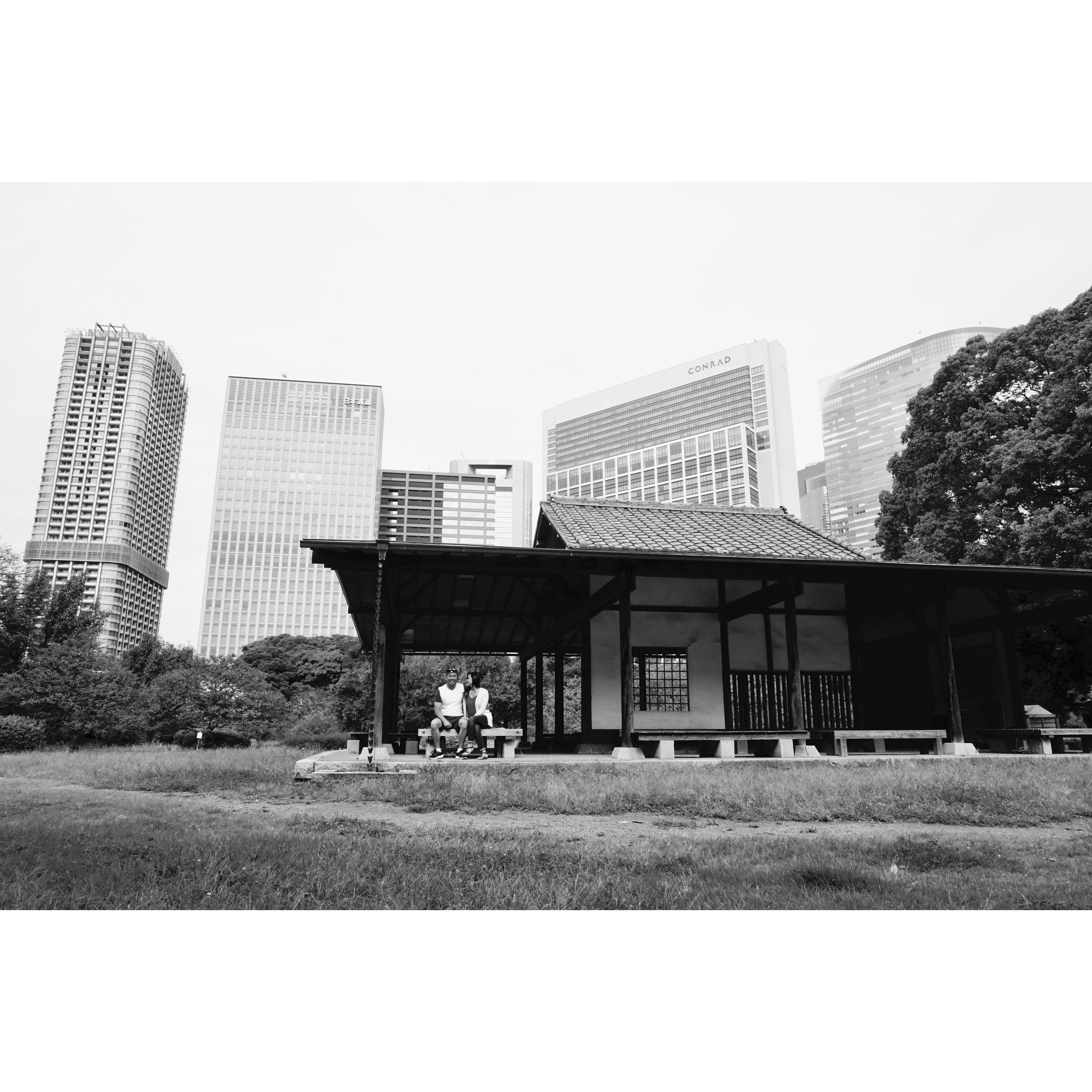 While on vacation in Tokyo, Japan.