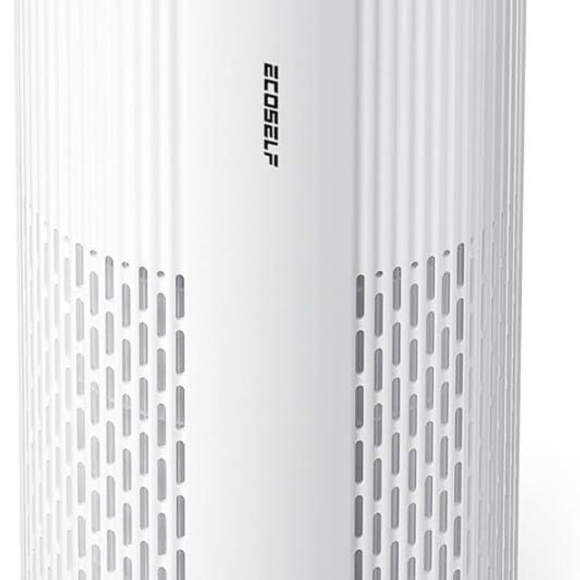 Air Purifiers for Home Large Room with 20dB Sleep Mode, 360° Air Intake & Outlet, HEPA Air Purifier for Bedroom Pets Cover Up to 1076 Ft²,Air Cleaner with 7 Color Light, HAP604, Bright White
