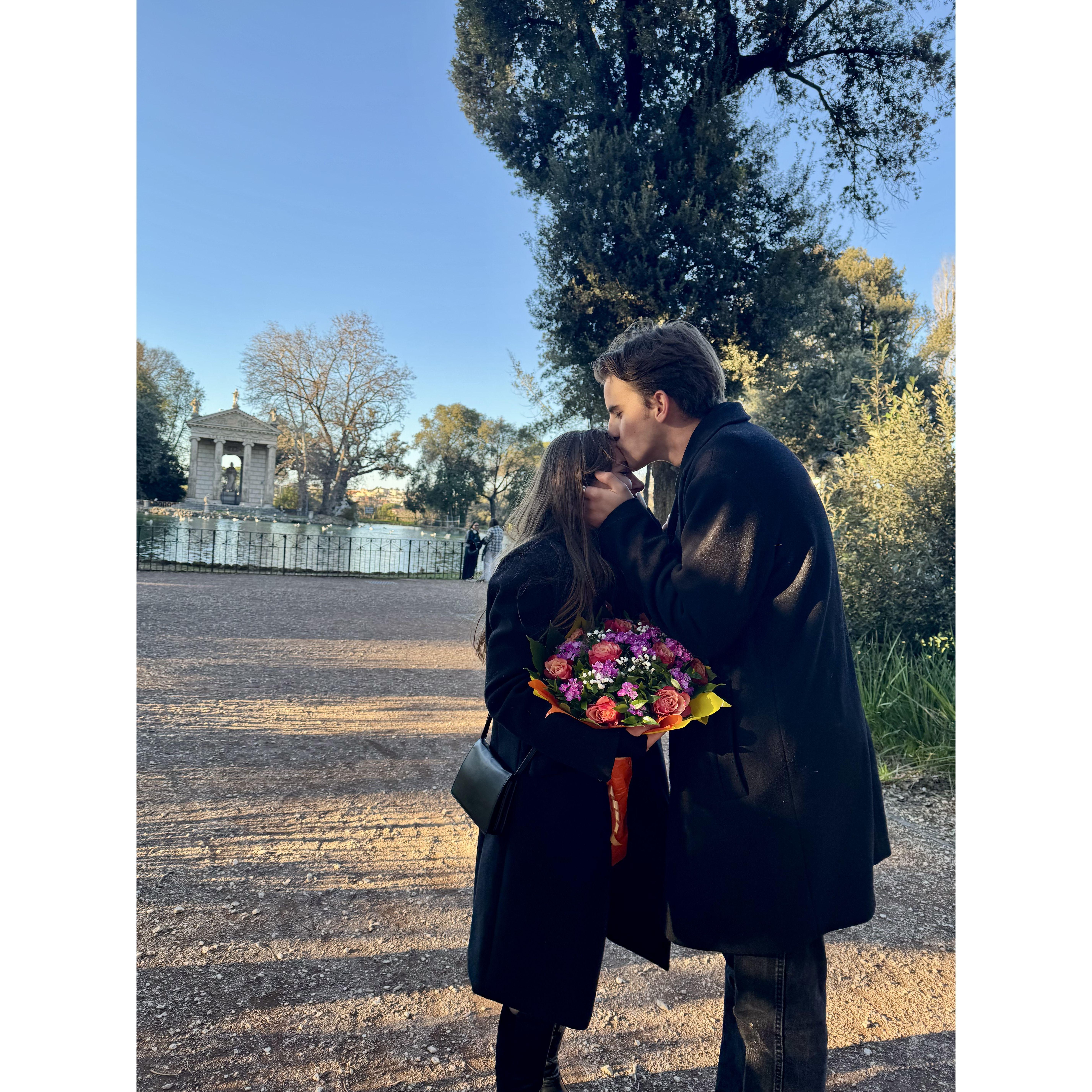 Another picture of the day in the Borghese gardens in Rome because it was the best day ever.