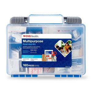 CVS Multi-Purpose 160pc Plastic First Aid Kit - CVS Pharmacy