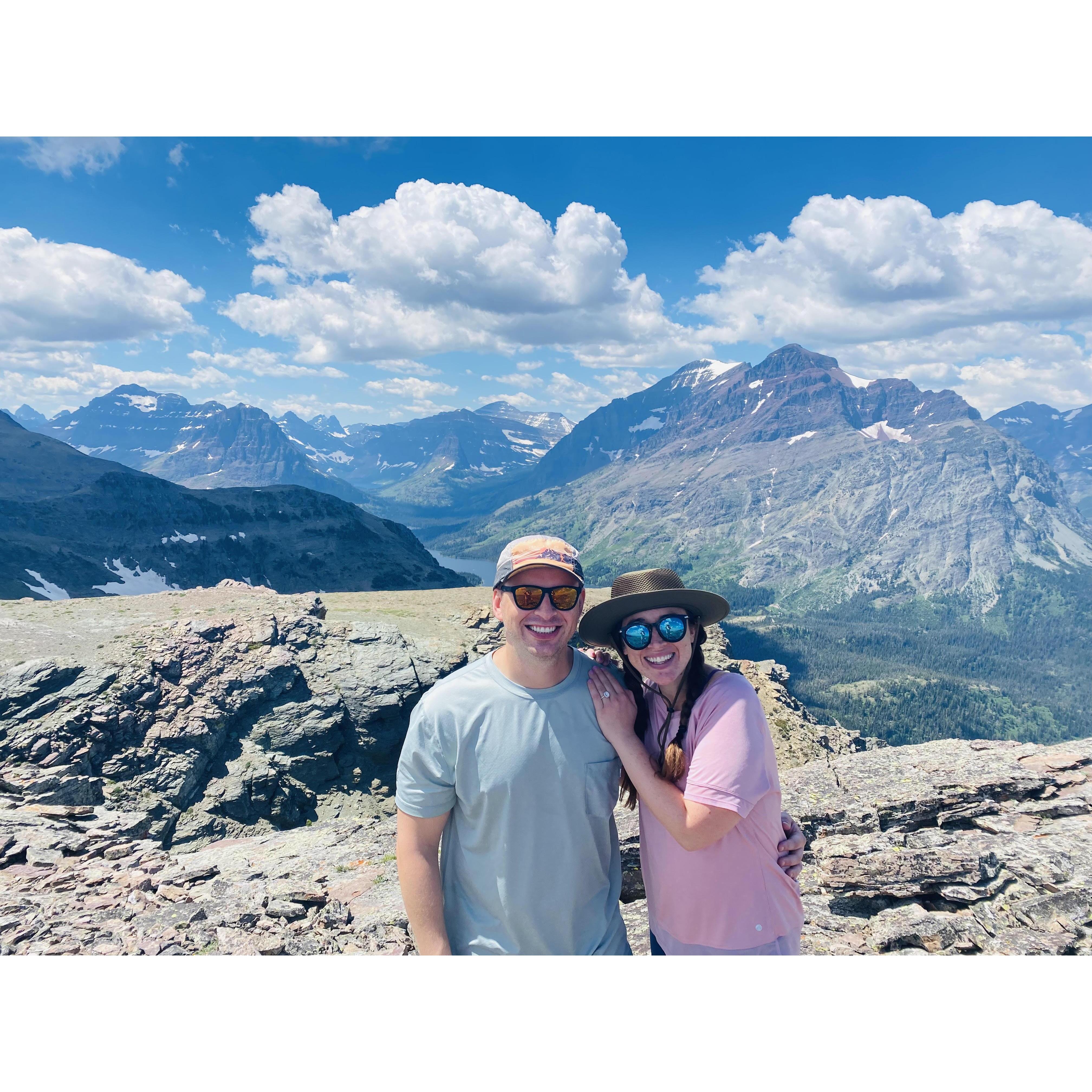 Scenic Point Trail, Glacier National Park, Montana
