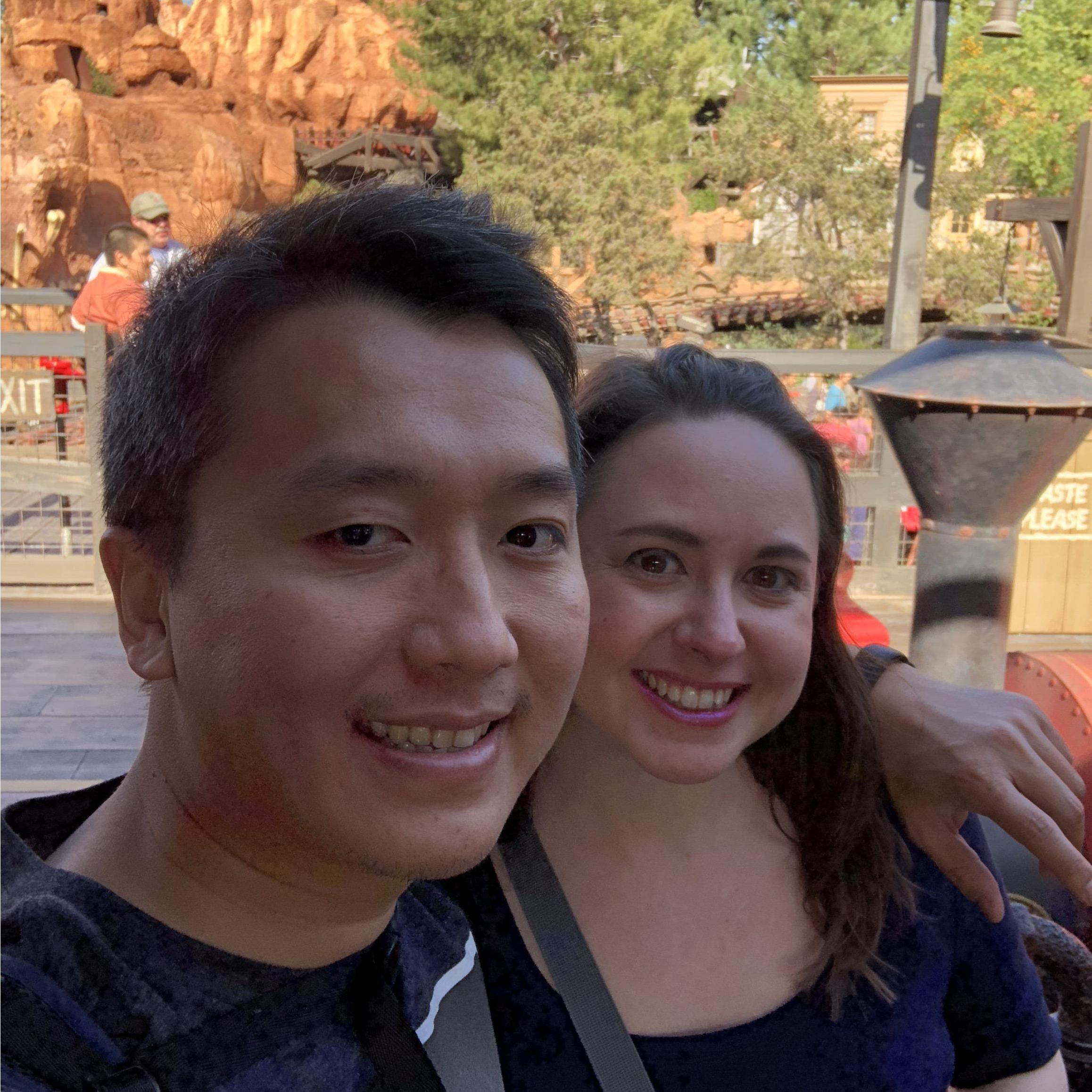 Big Thunder Mountain at Disneyland!