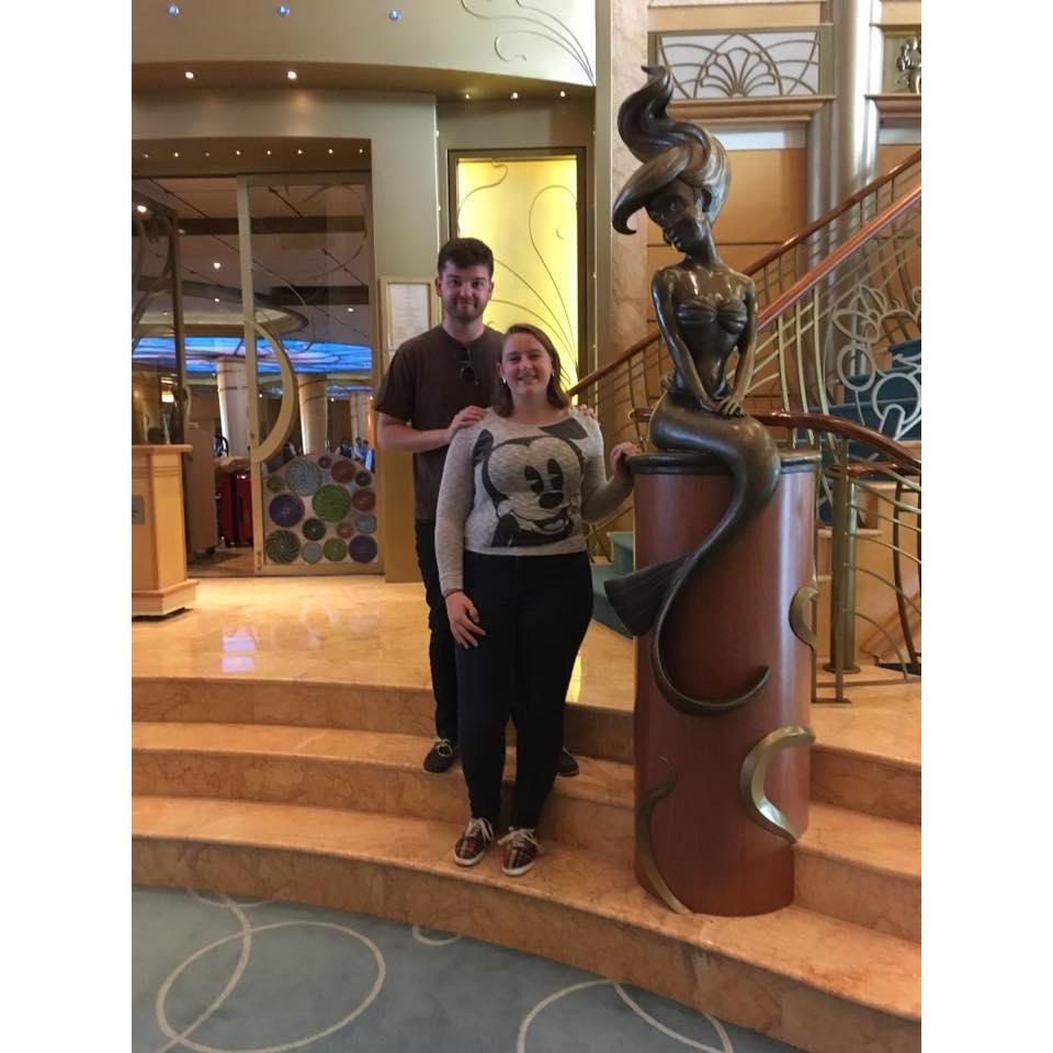Last day on the Disney Cruise, 2017.