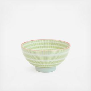 Sendan Colors Rice Bowl, Set of 4