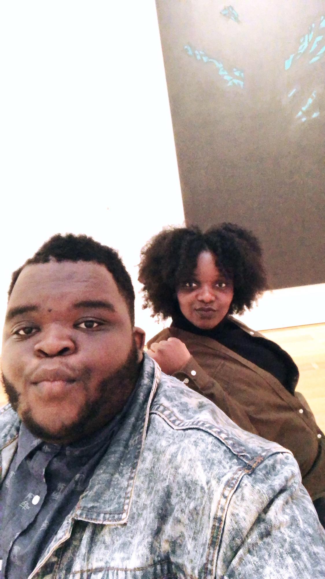 2019- At the High Museum on one of our first dates