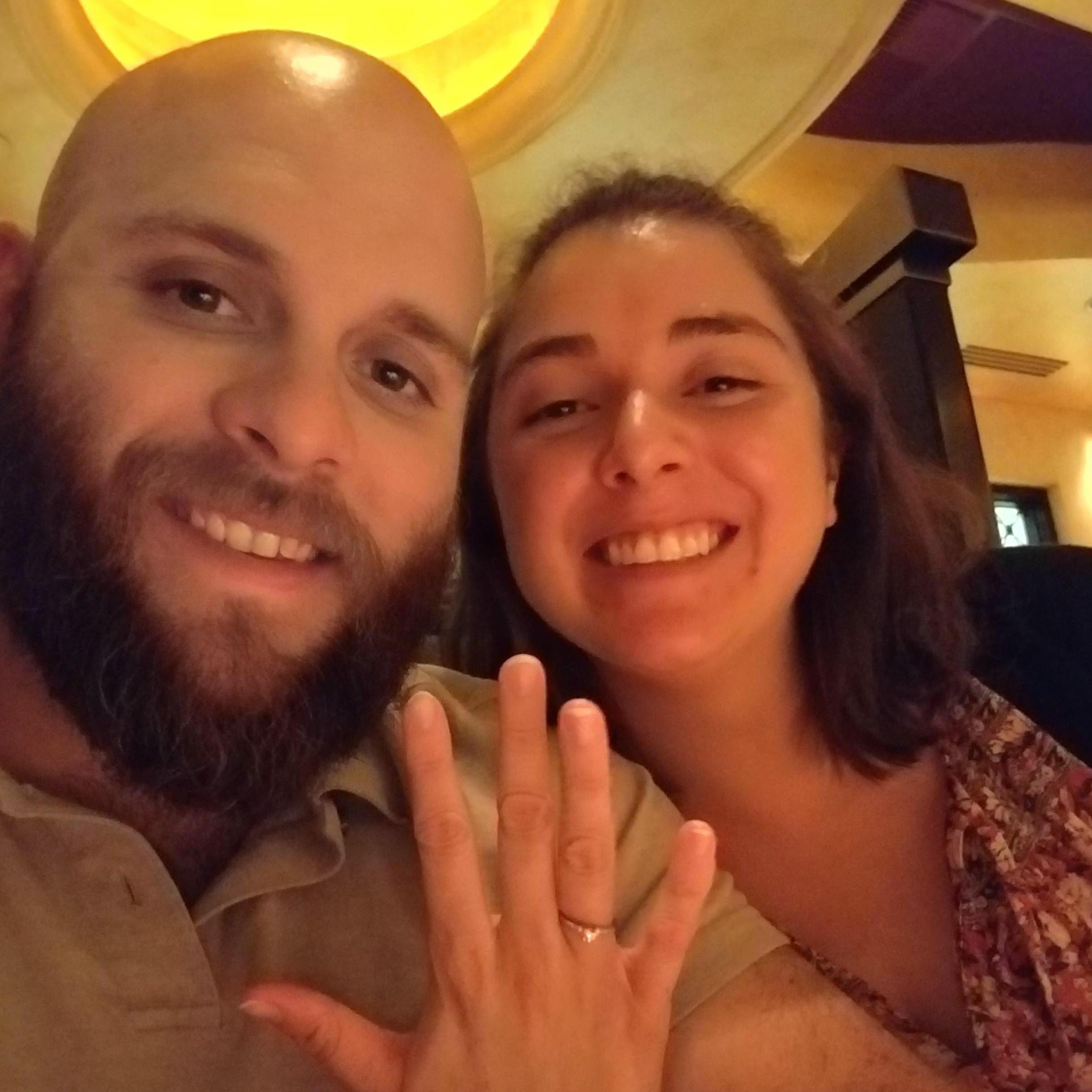 We got engaged!