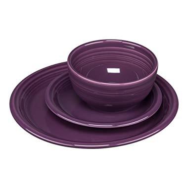 Fiestaware 3 Piece Bistro Set Mulberry 1482343