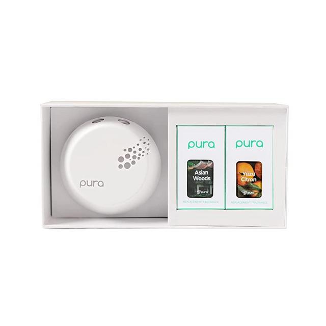 Pura Smart Home Fragrance Device Starter Pack (Asian Woods & Spice and Yuzu Citron)