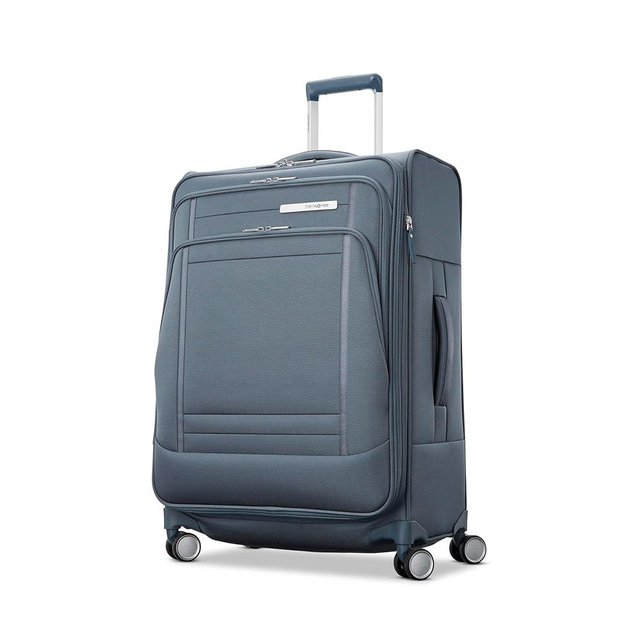 Samsonite Lightweight Softside Expandable, Elemental Blue, Checked-Medium 25-Inch