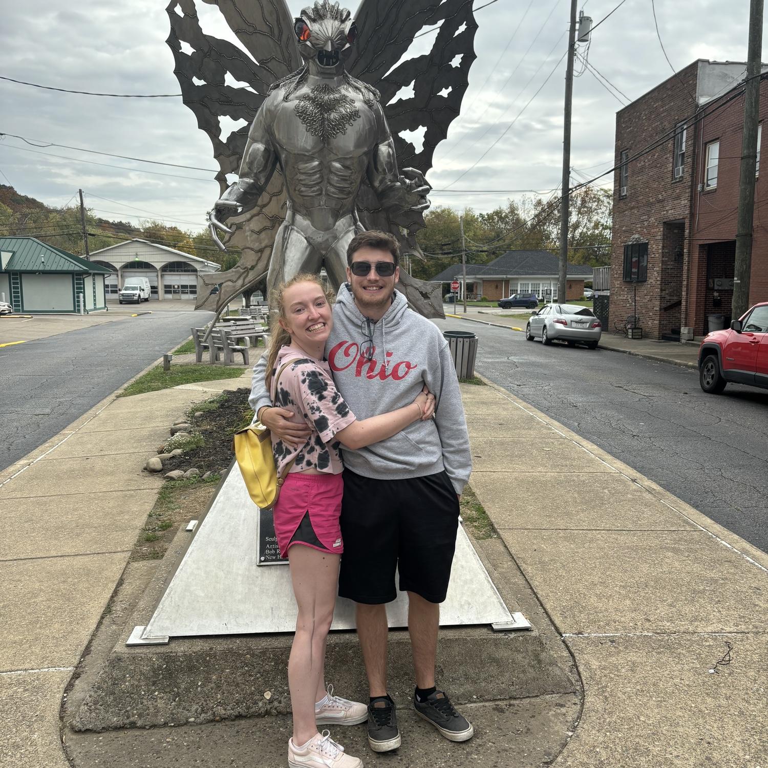 Moth Man Statue Point Pleasant