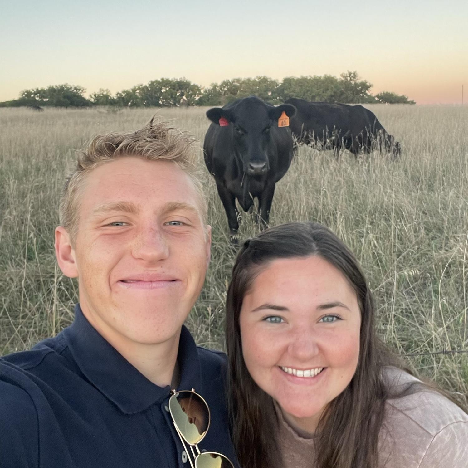 9/3/22 - Sometimes you just have to pull over and take a picture with some cows