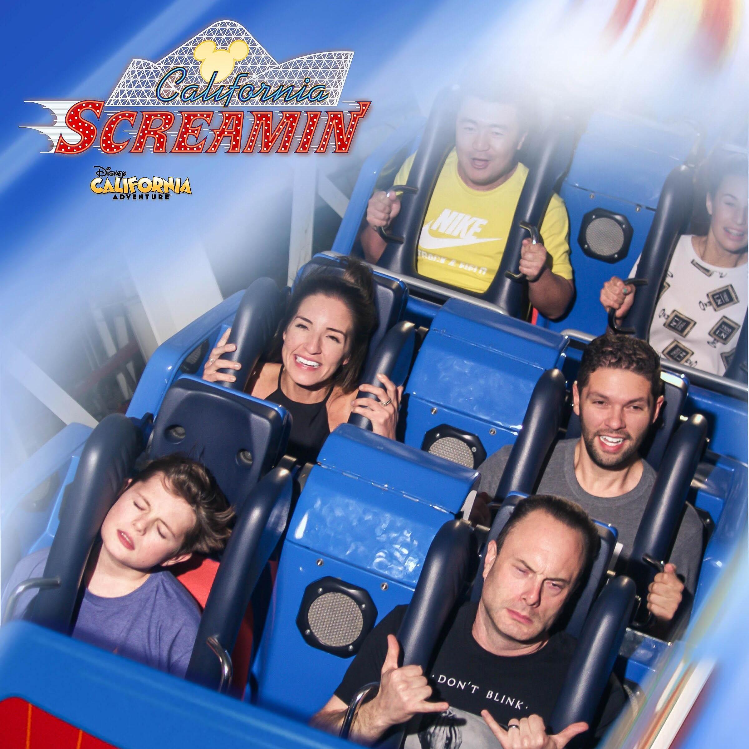 Rollercoasters in Disneyland 🎢