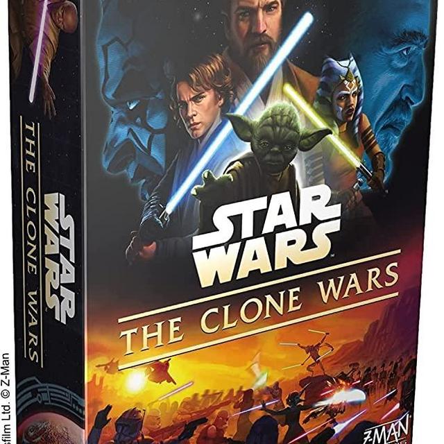 Star Wars The Clone Wars Board Game | A Pandemic System | Tactical Strategy Game for Adults and Teens | Ages 14+ | 1-5 Players | Average Playtime 60 Minutes | Made by Z-Man Games