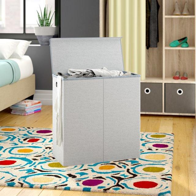 Folding Double Laundry Sorter