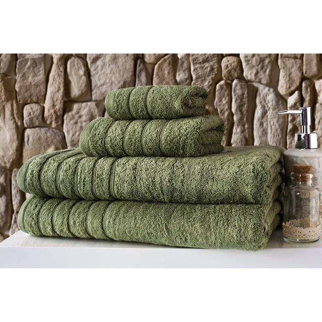 Shantae 4 Piece Turkish Cotton Towel Set