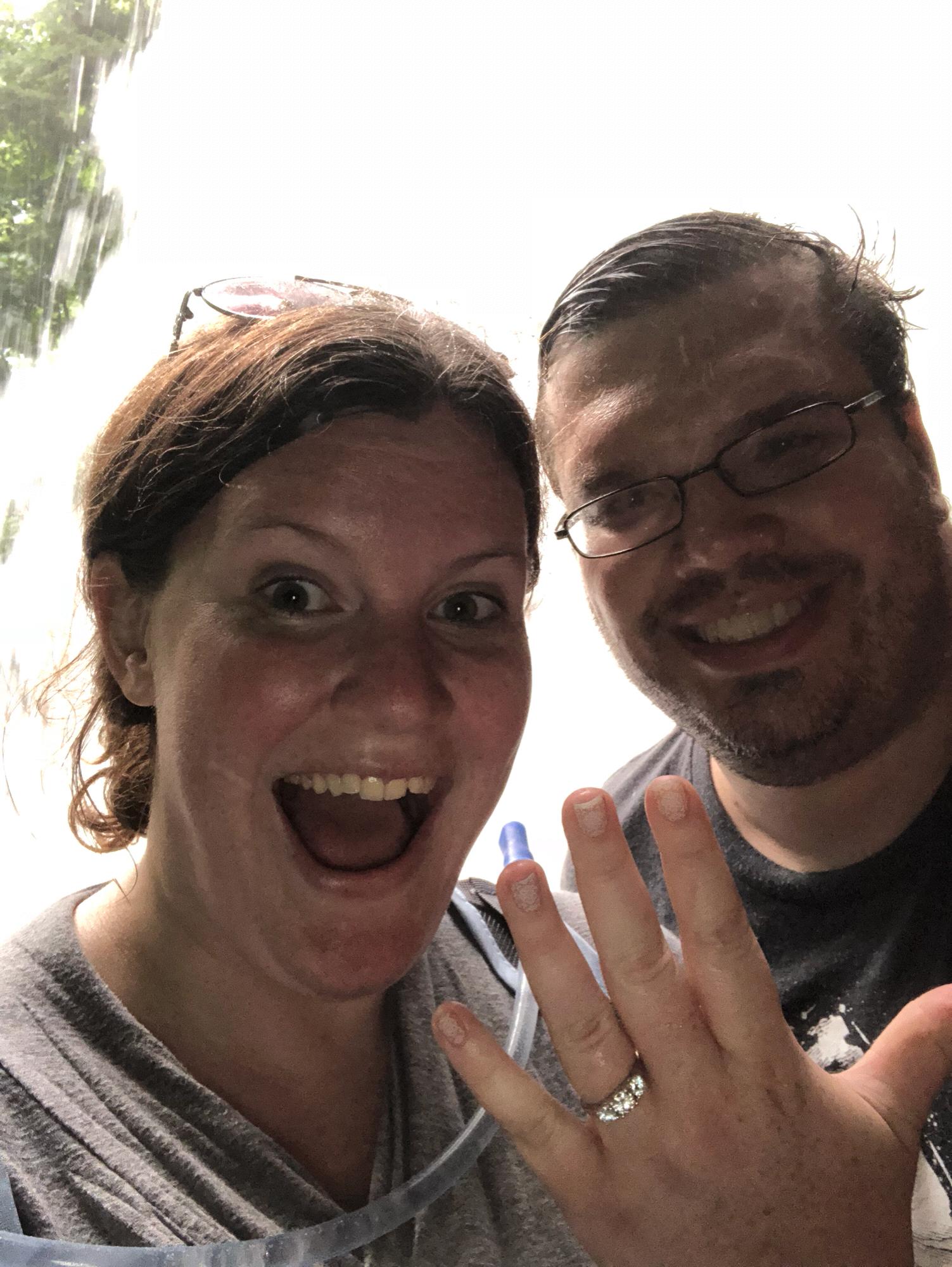 She said YES!