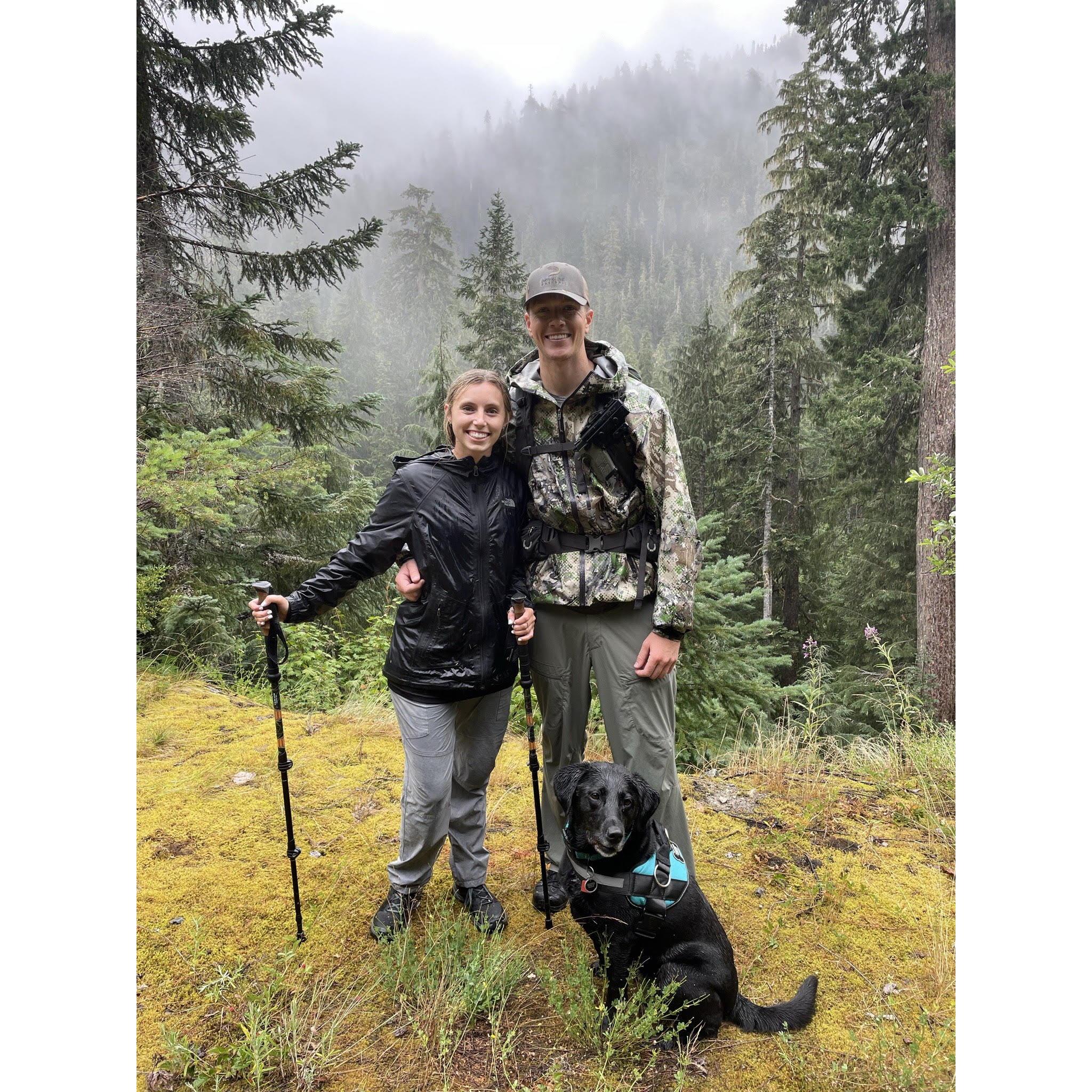 Hiking with Hollie Girl
