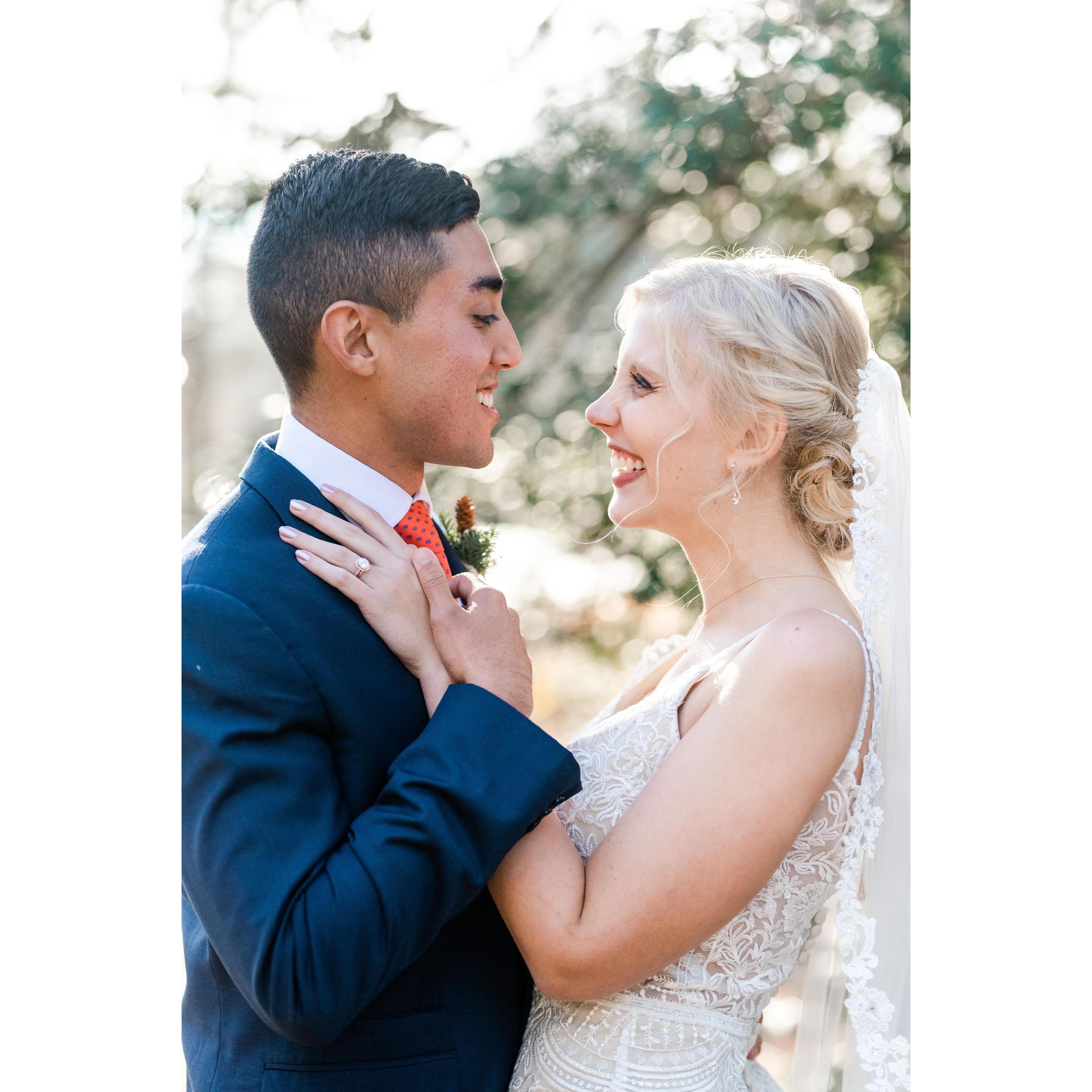 Can't believe we get to spend the rest of our lives together